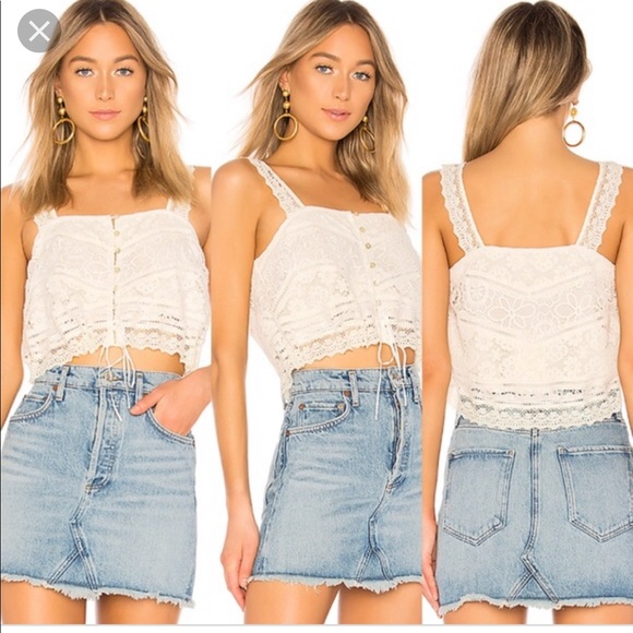 Spell and the gypsy lace crop top - Picture 2 of 8